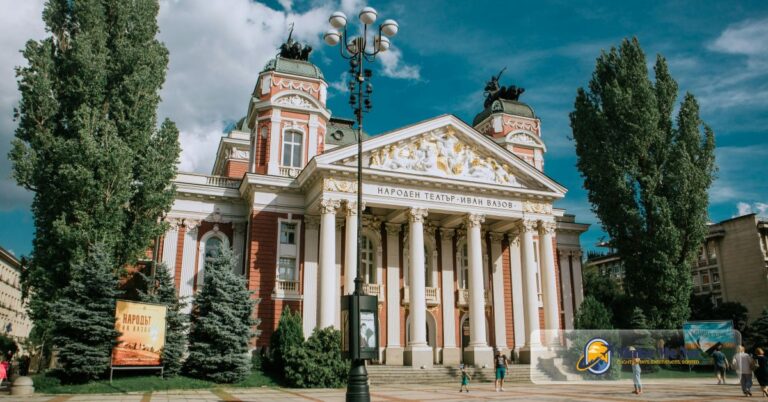 Sofia Bulgaria city center street
