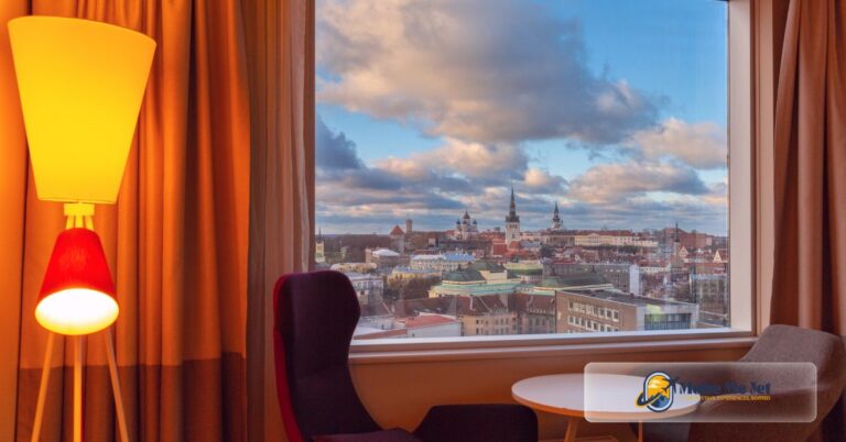 luxury hotel room Europe balcony view